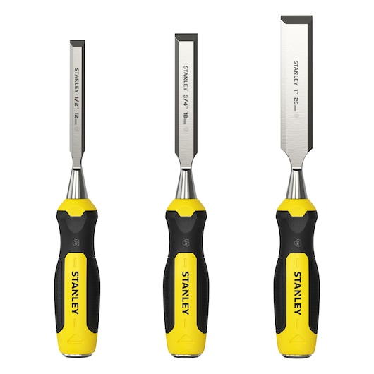 Stanley® DynaGrip® 3dílná sada dlát