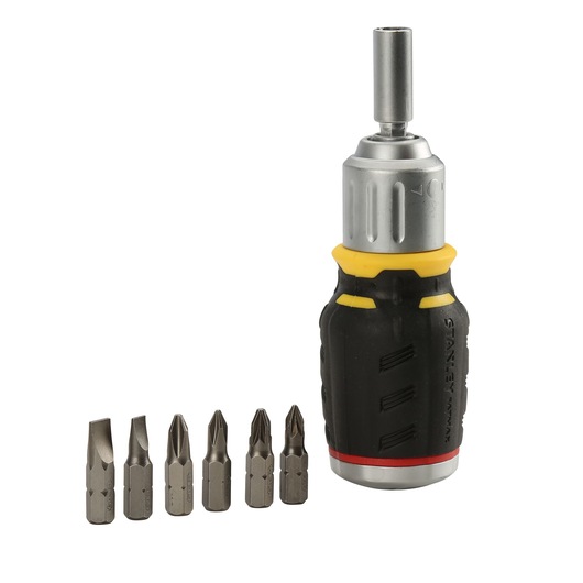 Stanley® Fatmax® Krátký ráčnový šroubovák se 6 bity