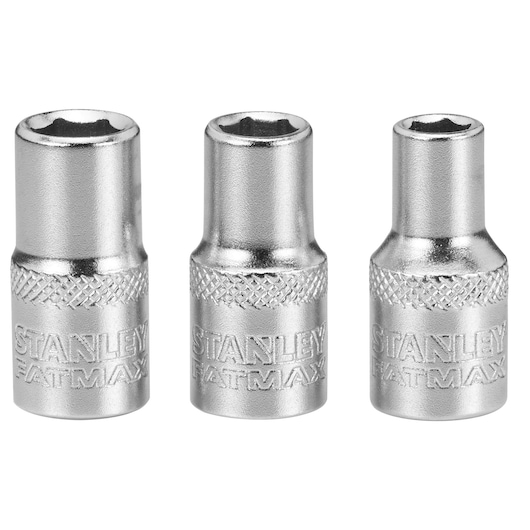 Stanley® Fatmax® Sada 1/4" 6hr. hlavic - 5-6-7 mm