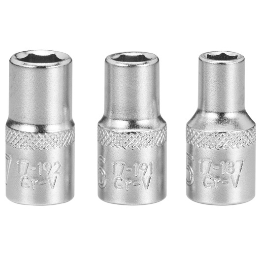 Stanley® Fatmax® Sada 1/4" 6hr. hlavic - 5-6-7 mm
