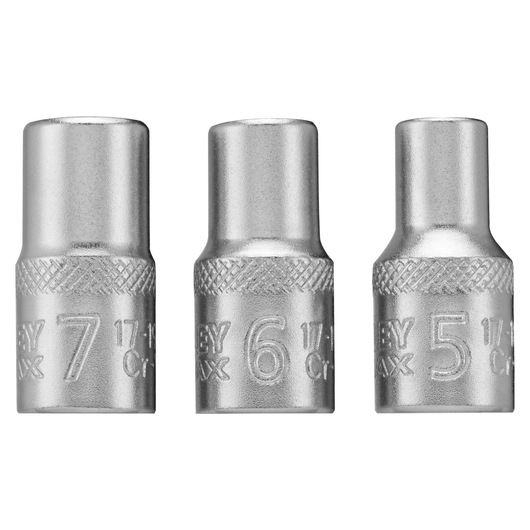 Stanley® Fatmax® Sada 1/4" 6hr. hlavic - 5-6-7 mm