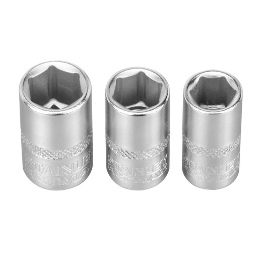 Stanley® Fatmax® Sada 1/4" 6hr. hlavic - 8-9-10 mm