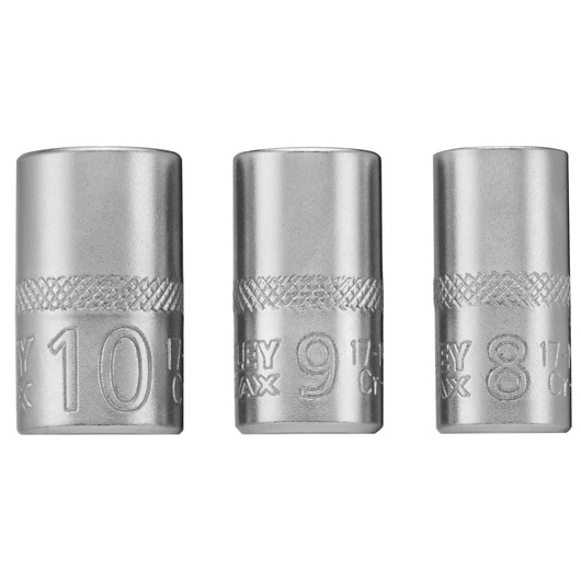 Stanley® Fatmax® Sada 1/4" 6hr. hlavic - 8-9-10 mm