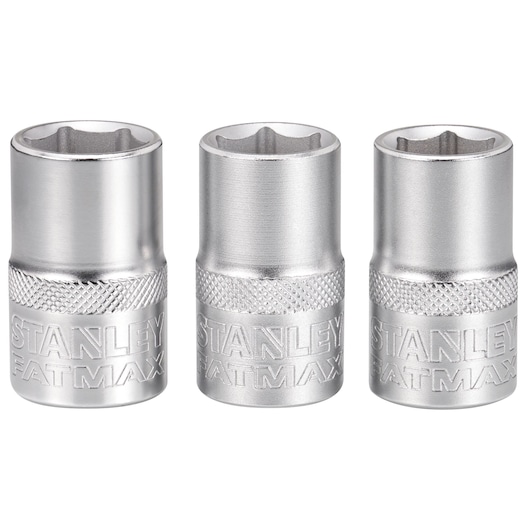 Stanley® Fatmax® Sada 1/2" 6hr. hlavic - 14-15-16 mm