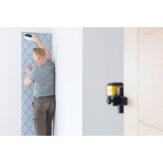 Stanley® Cubix™ Křížový laser, červený paprsek