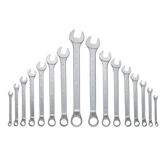 Stanley® 16dílná sada očkoplochých klíčů